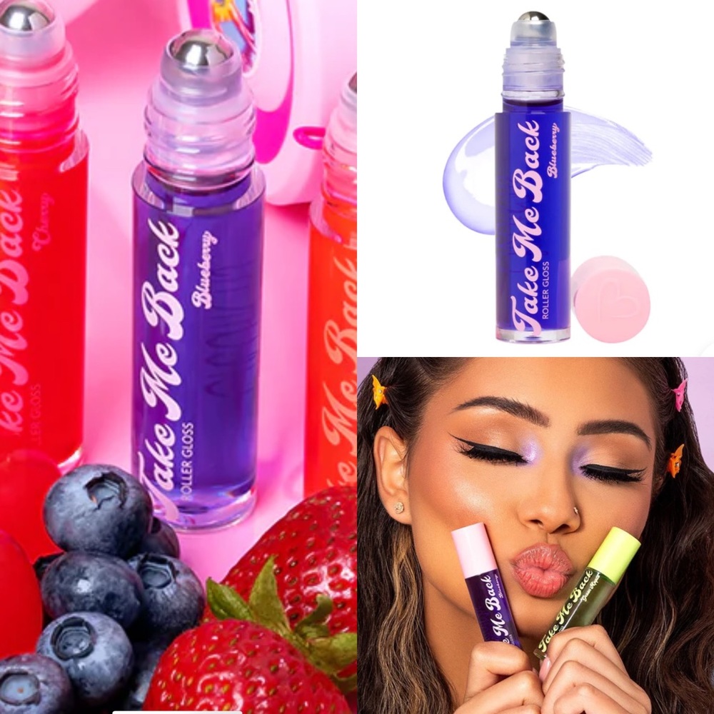 Beauty Creations Take Me Back Roller Gloss in Blueberry